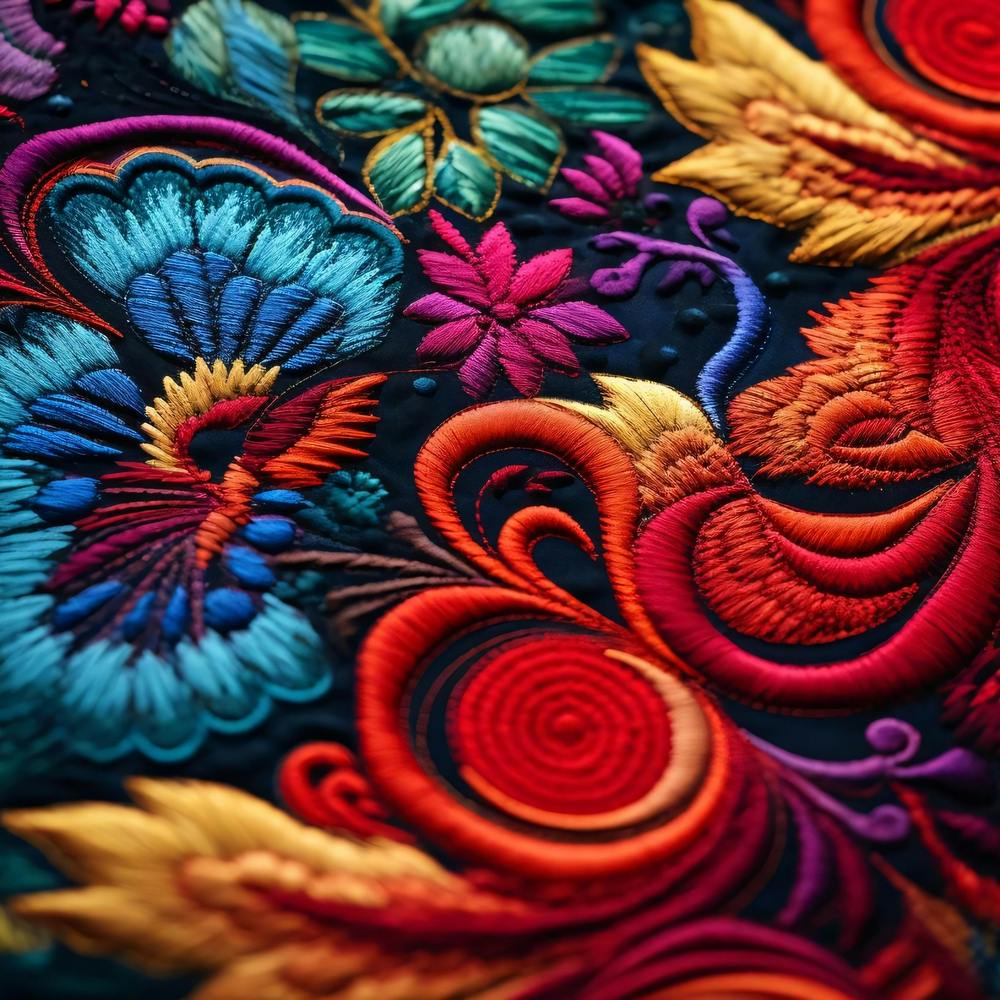 Colorful Embroidery