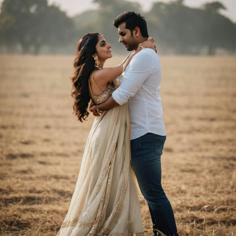 Couple In A Field