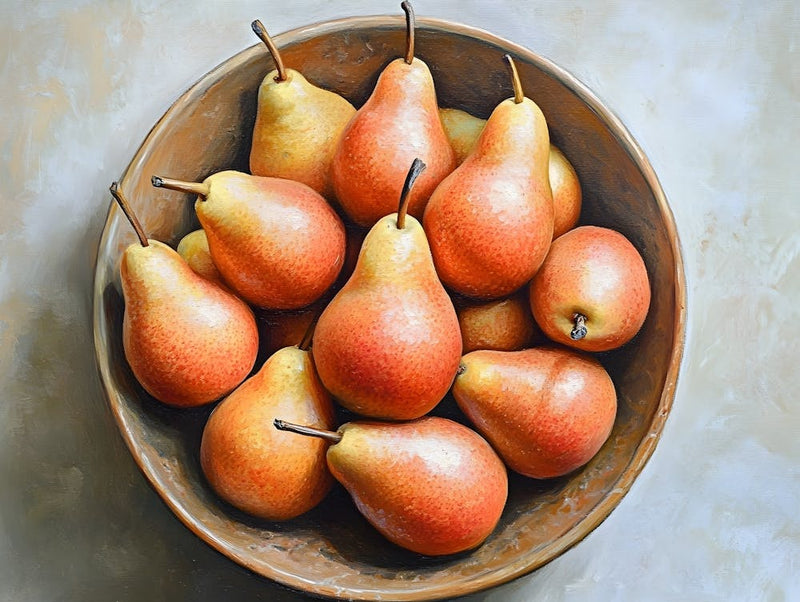 Still Life Pear Bowl 1