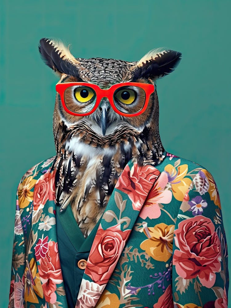 Wise Owl in Style