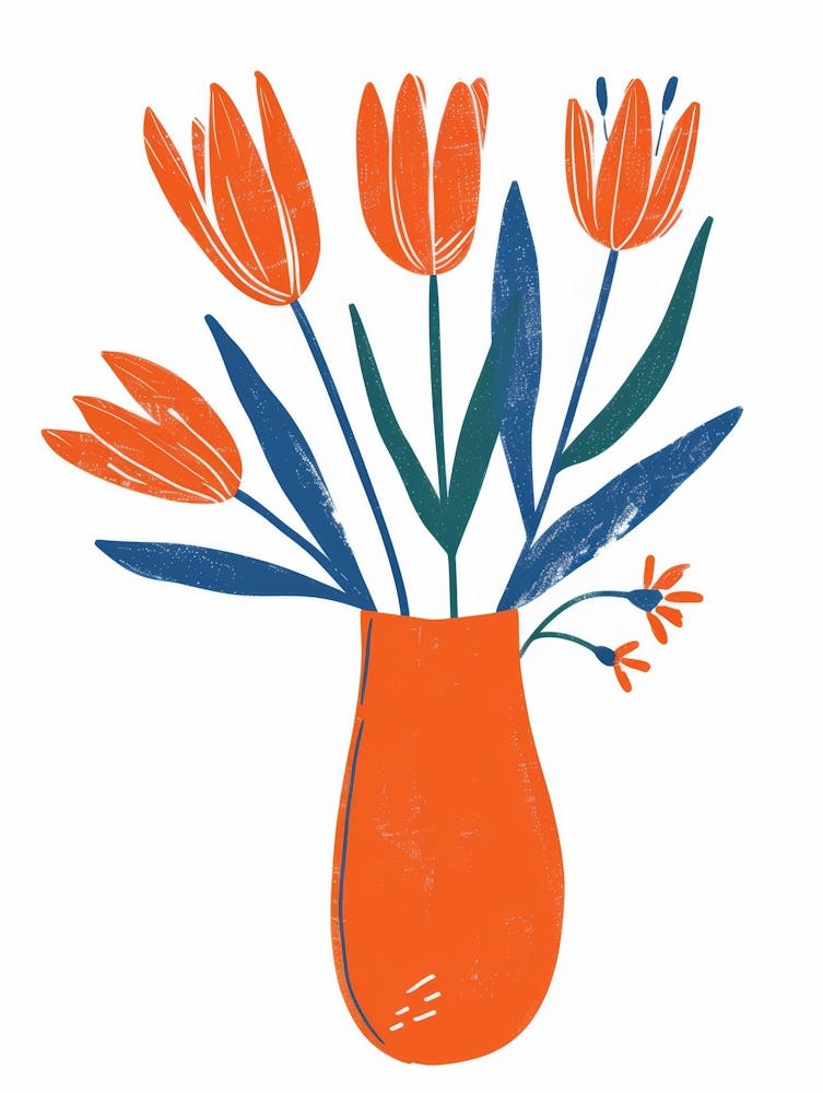 Tulipes dans un vase 21