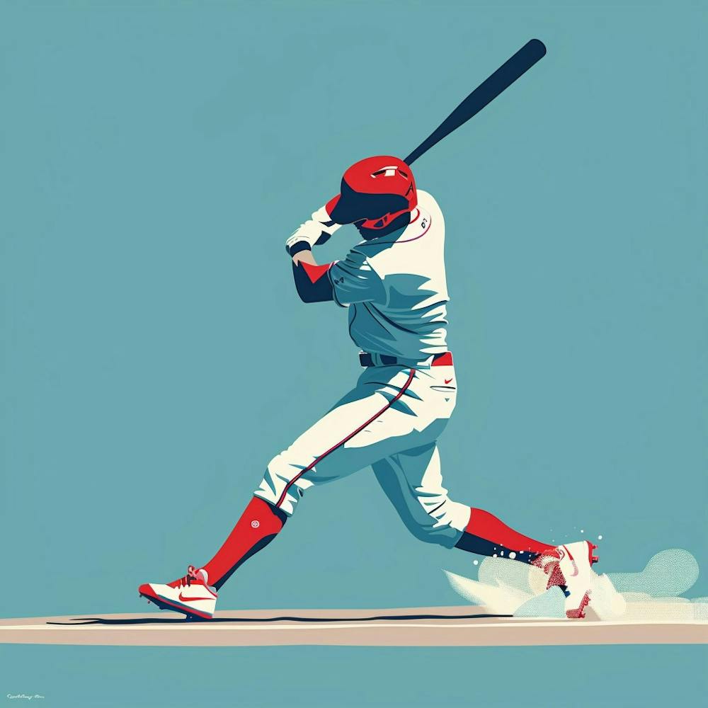 A Baseball Player Hitting Home Run Minimal Illus 1718672829 2