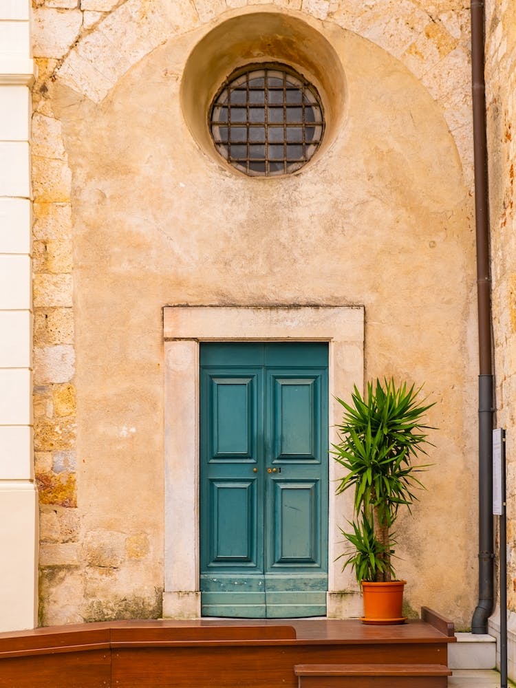 Turquoise Italian Door