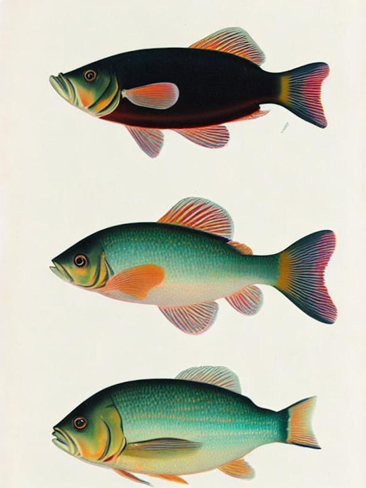Jellynose Fish Vintage-Poster