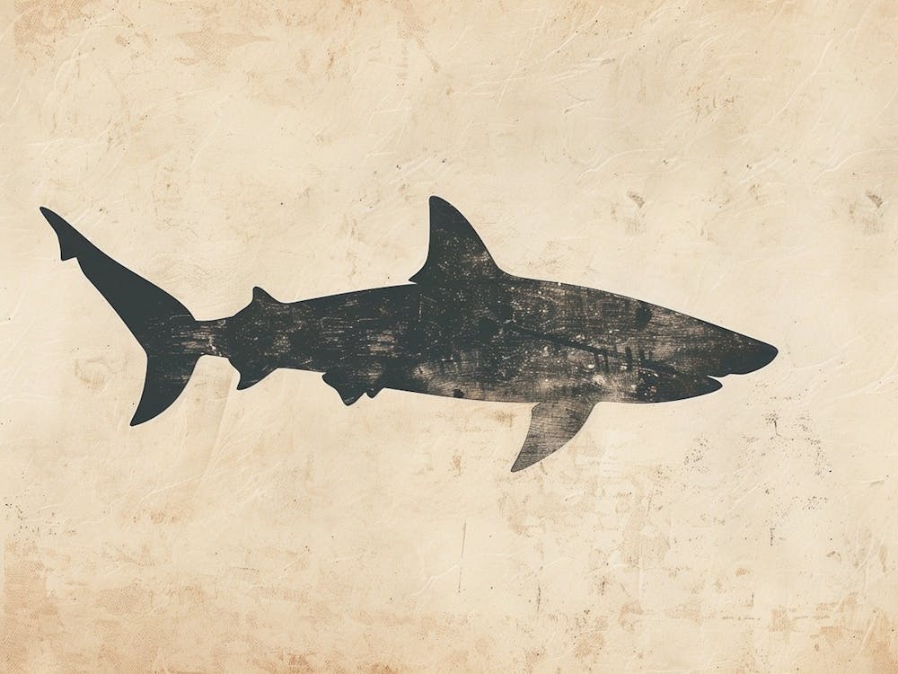 Goblin Shark Silhouette 5