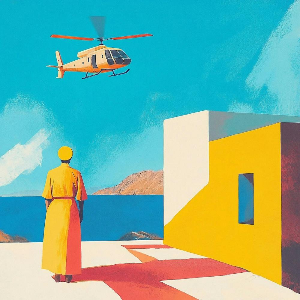 Helicopter In The Sky