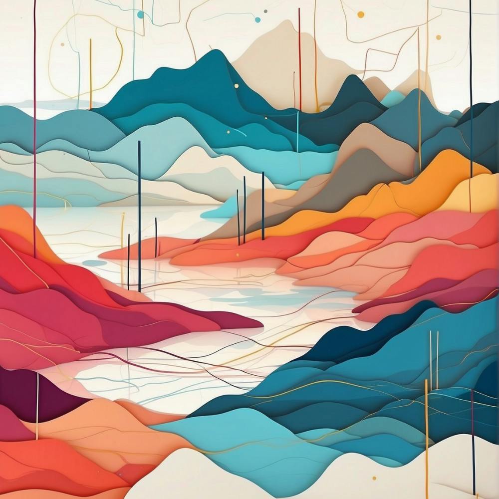 Paysage Abstrait