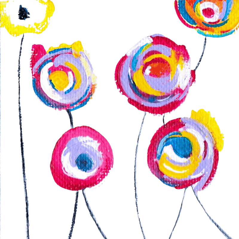 Fleurs Abstraites