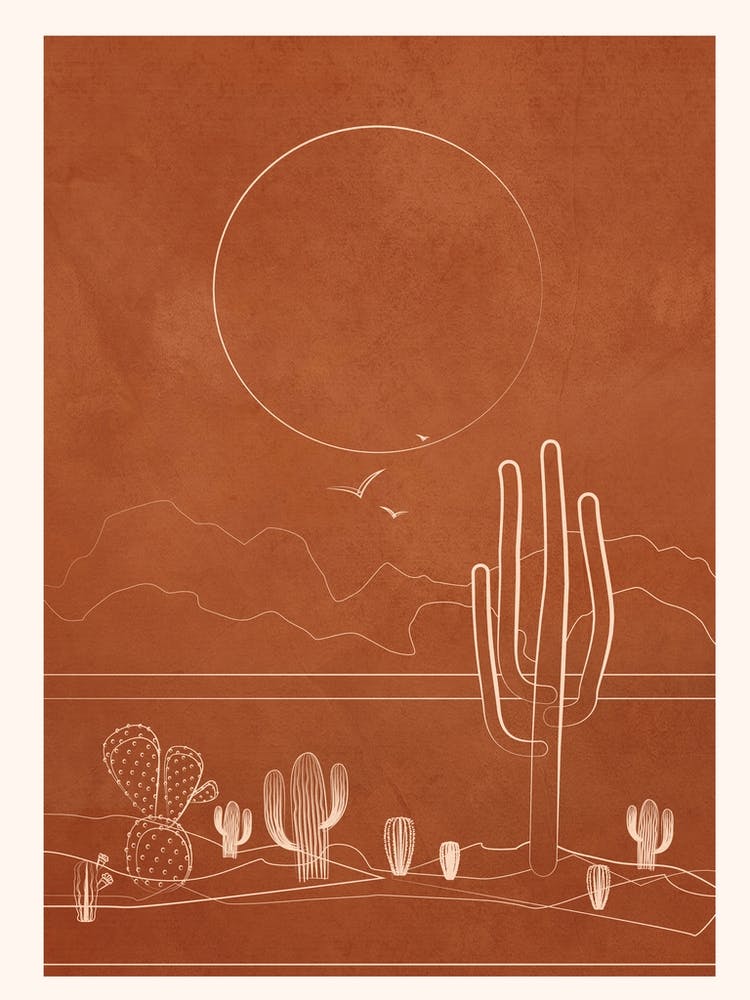 Sun Over The Desert 1