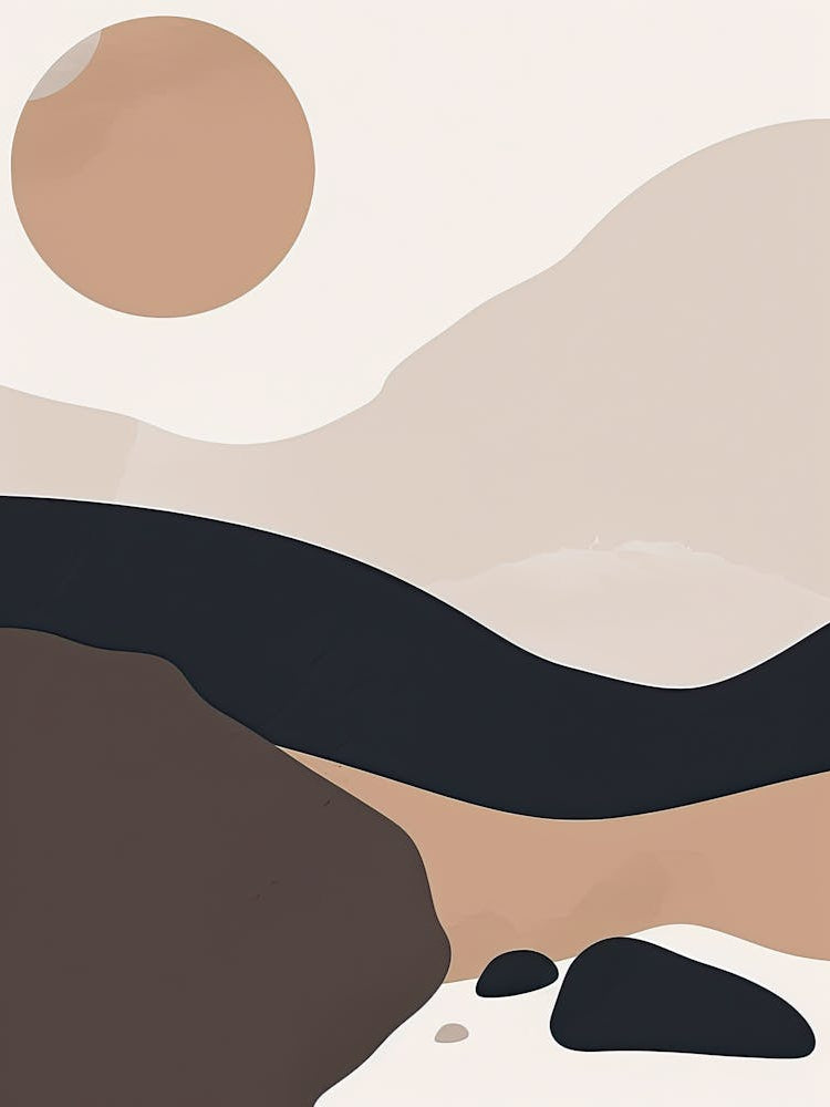 Hues Of The Horizon Minimalist Style