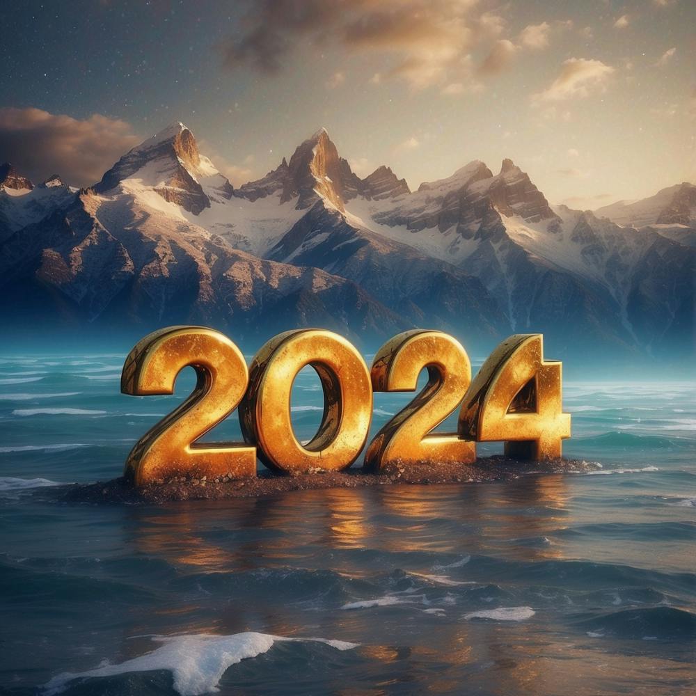 Neujahrskarte 2024