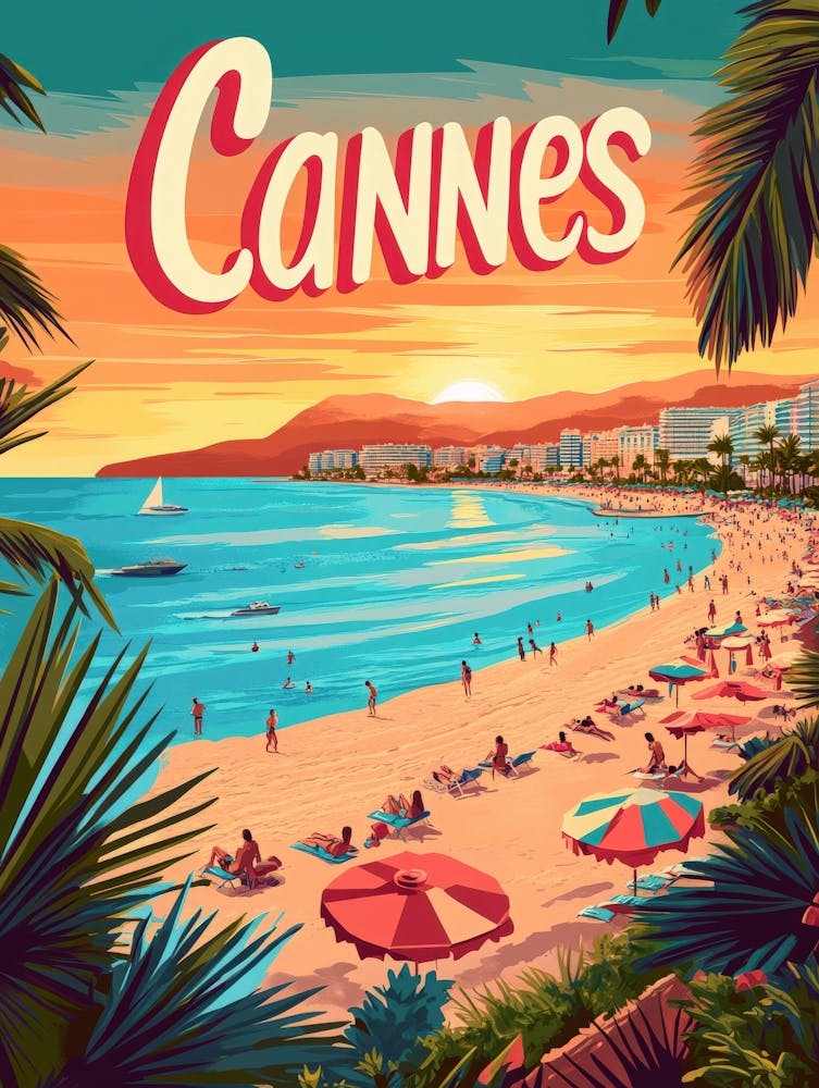 Aihrgdesign A Mid Century Modern Travel Poster For Cannes Sho 7cc850eb Aed8 4218 Abe3 F6b358442612 2