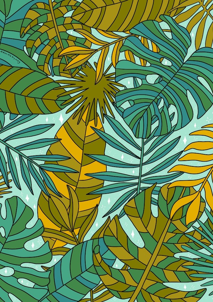 Tropical Leaves