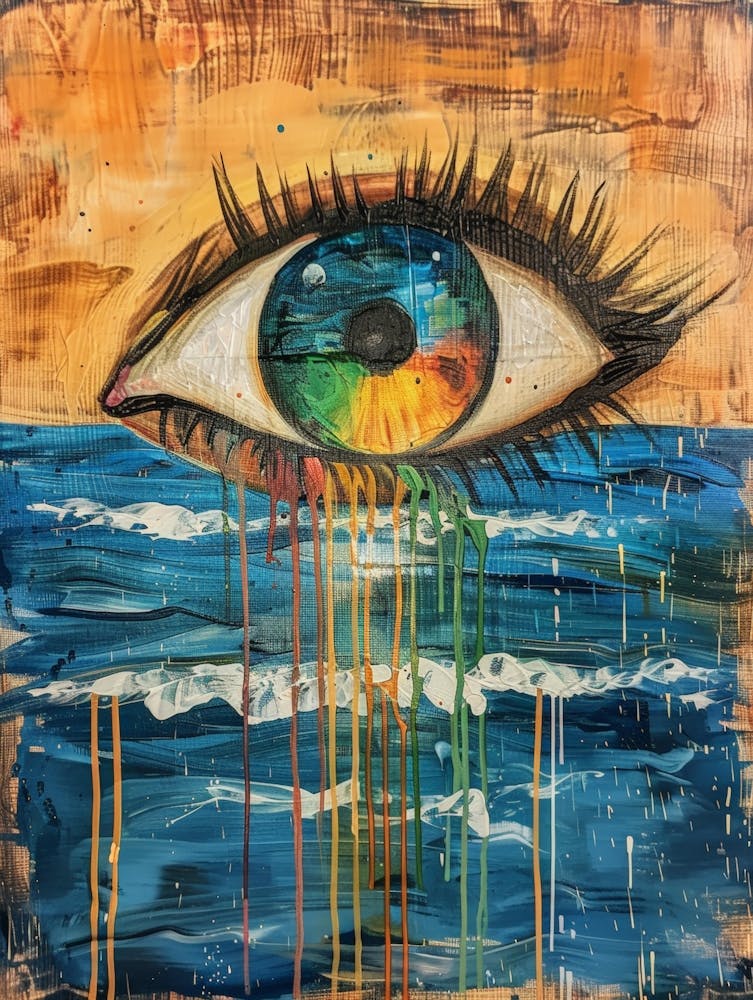 Auge des Ozeans