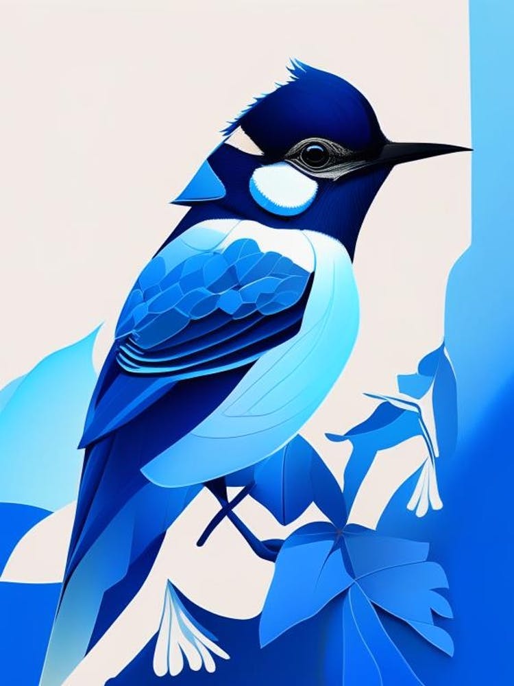 Blue Jay Pop Matisse Bird