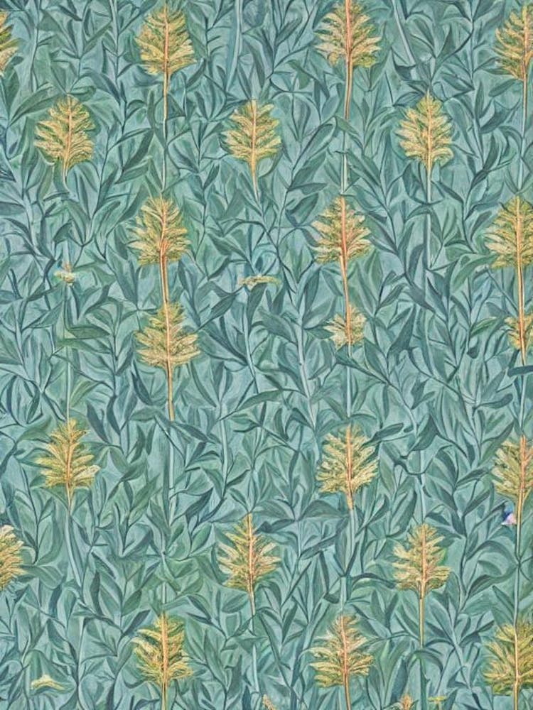 Aspen 2 tree Vintage Botanical