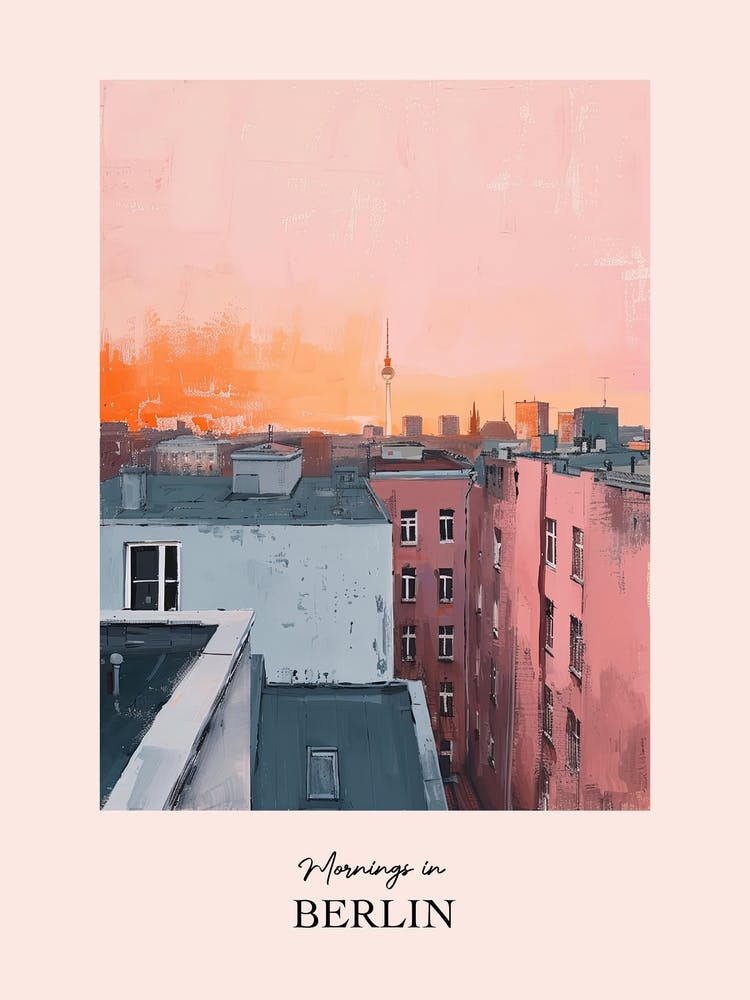 Mornings In Berlin Rooftops Morning Skyline 1