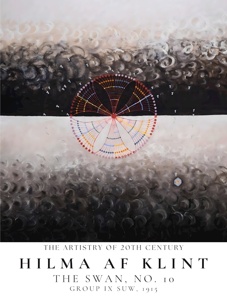 Hilma Af Klint - Swan No 4