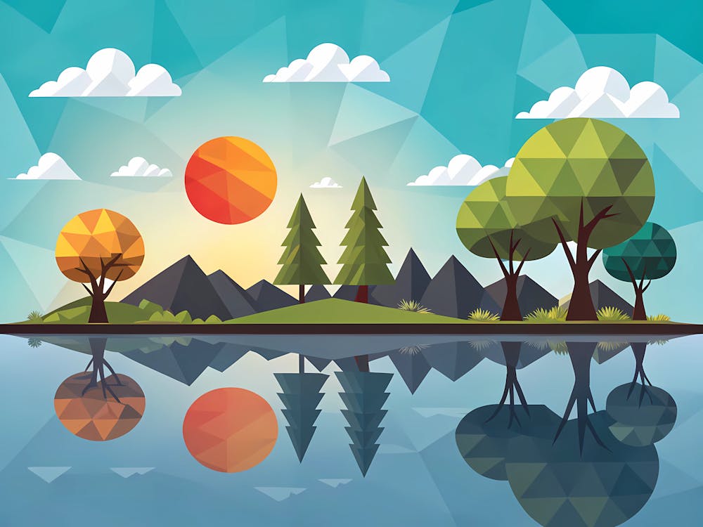Landscape With Trees 4