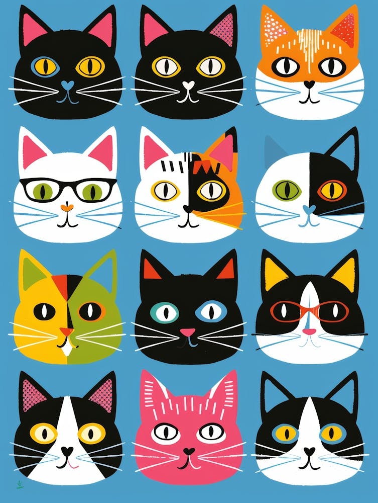 Cats With Glasses