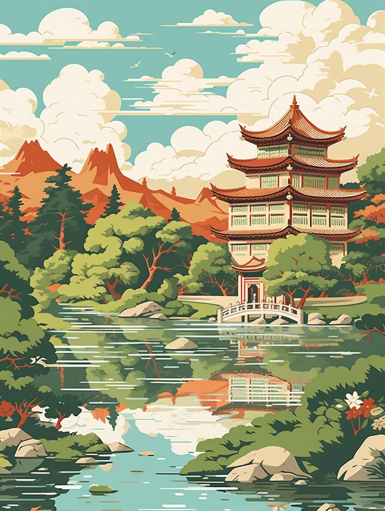 Summer Palace China  Illustration 2 