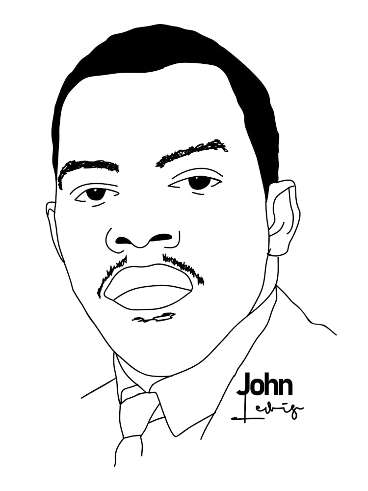 John Lewis American Activist Legend