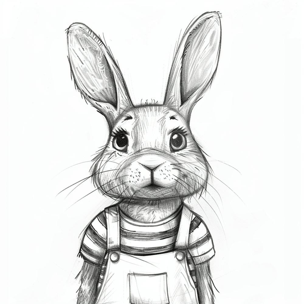Rabbit Drawing