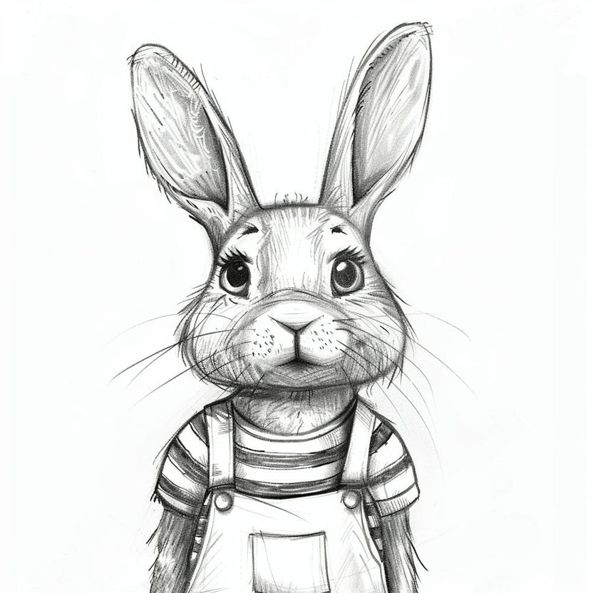 Rabbit Drawing