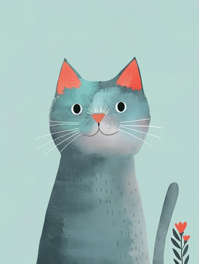 Cat Canvas Print 1