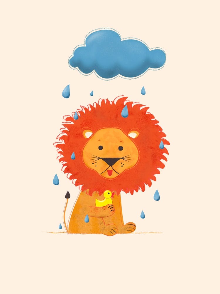 Lion And Duck
