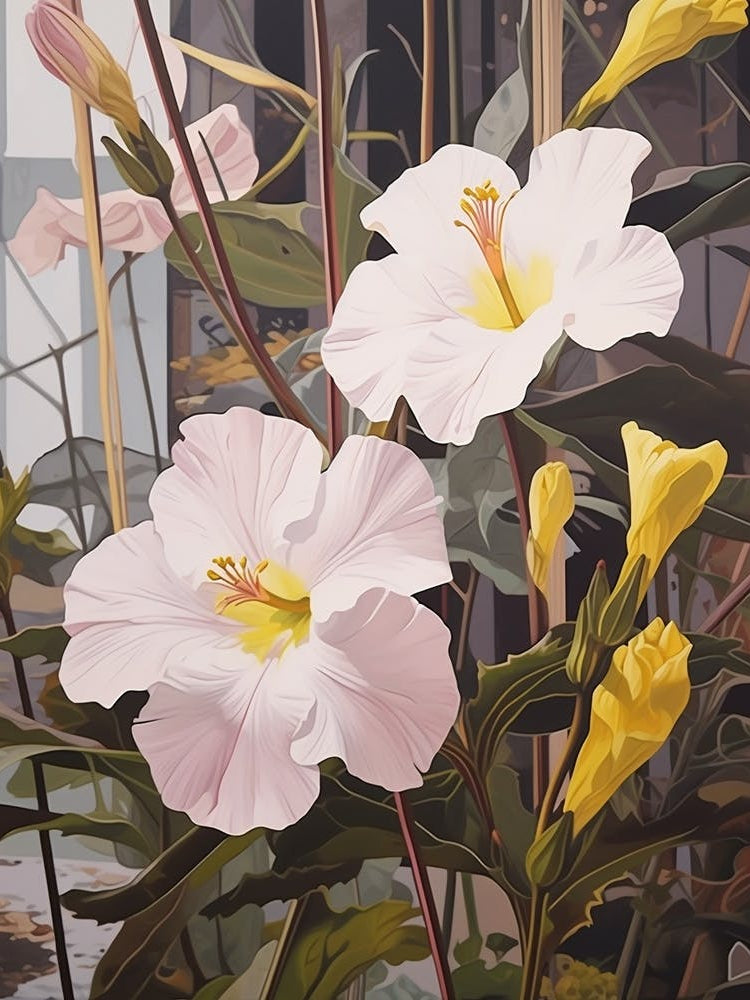 Flower Illustration Evening Primrose 2