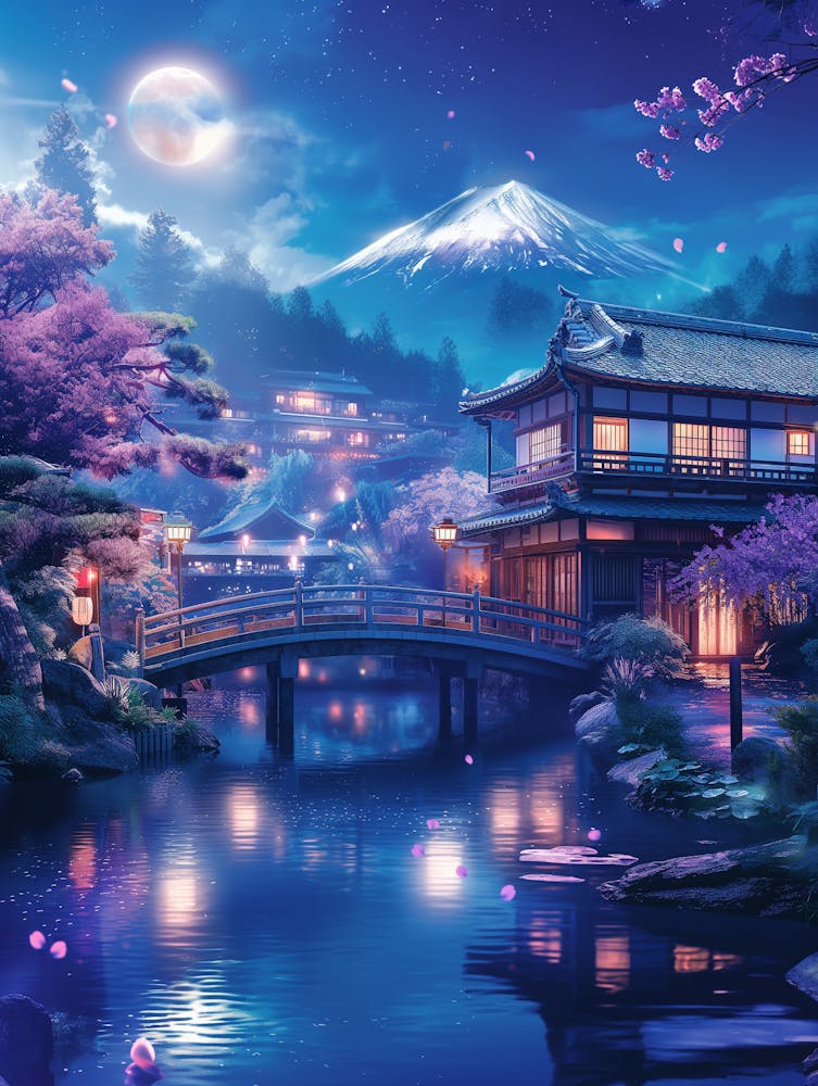 Asian Landscape Wallpaper