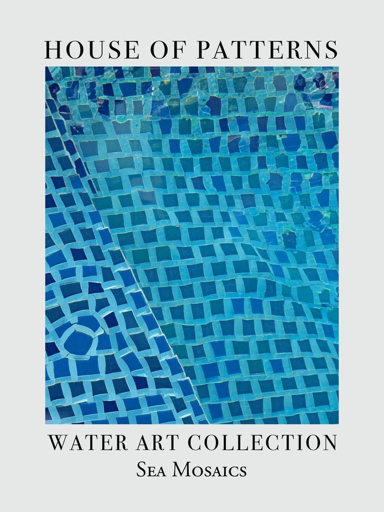 House Of Patterns Sea Mosaics Water 5