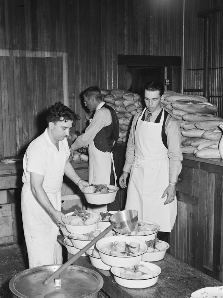 Making The Soupa For Dinner At The Festival Of The Holy Ghost, Novato California, Soupa Is One Of The Special 1