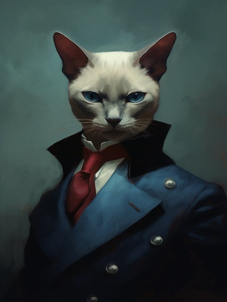 Gangster Cat Tonkinese 4