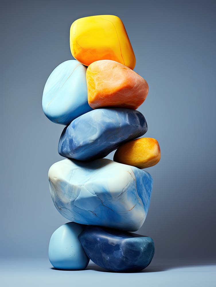 Stack Of Stones, Stone Art
