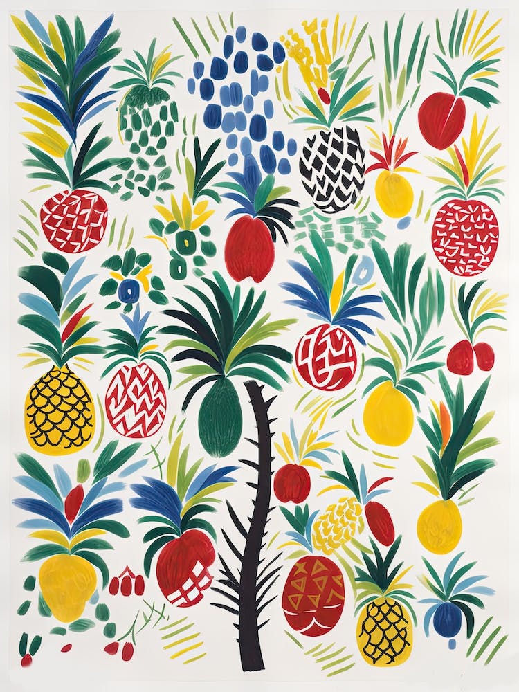 Orange Fruit Drawing 4