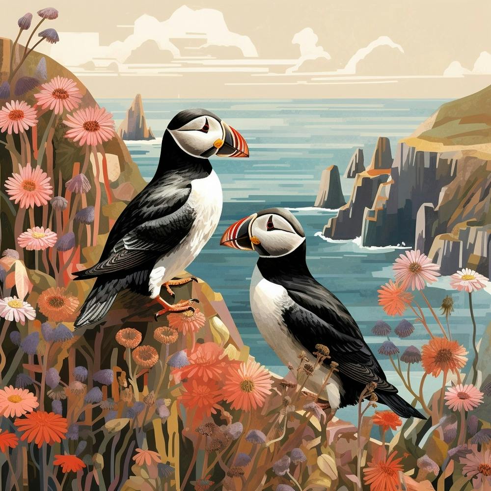 Bird In Nature Puffin 2