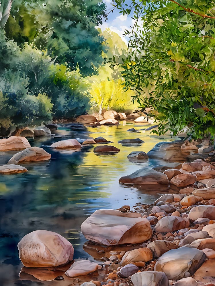 Felsiger Fluss 1