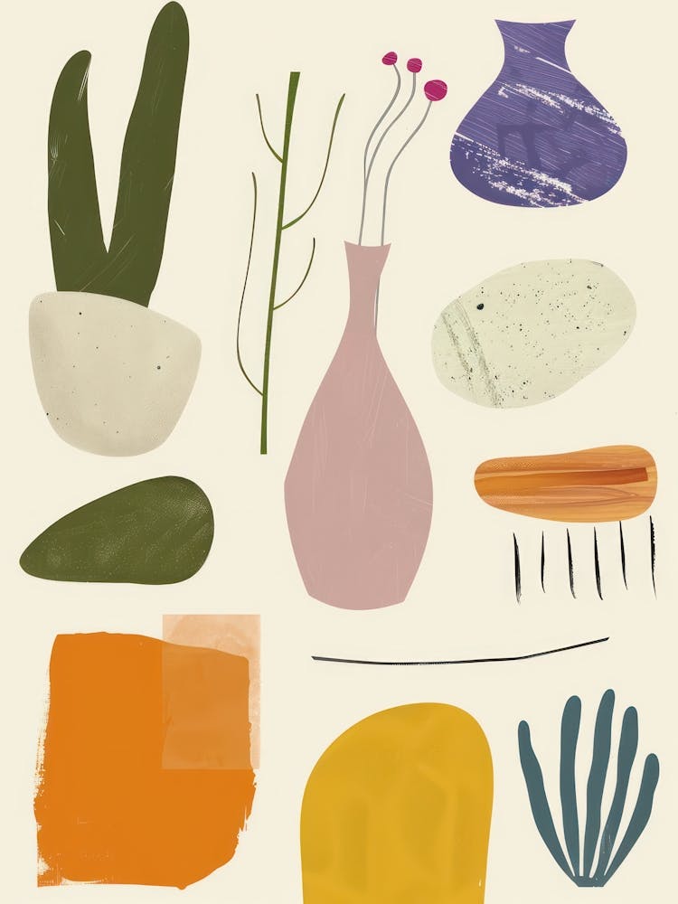 Cute Abstract Objects Collection 14