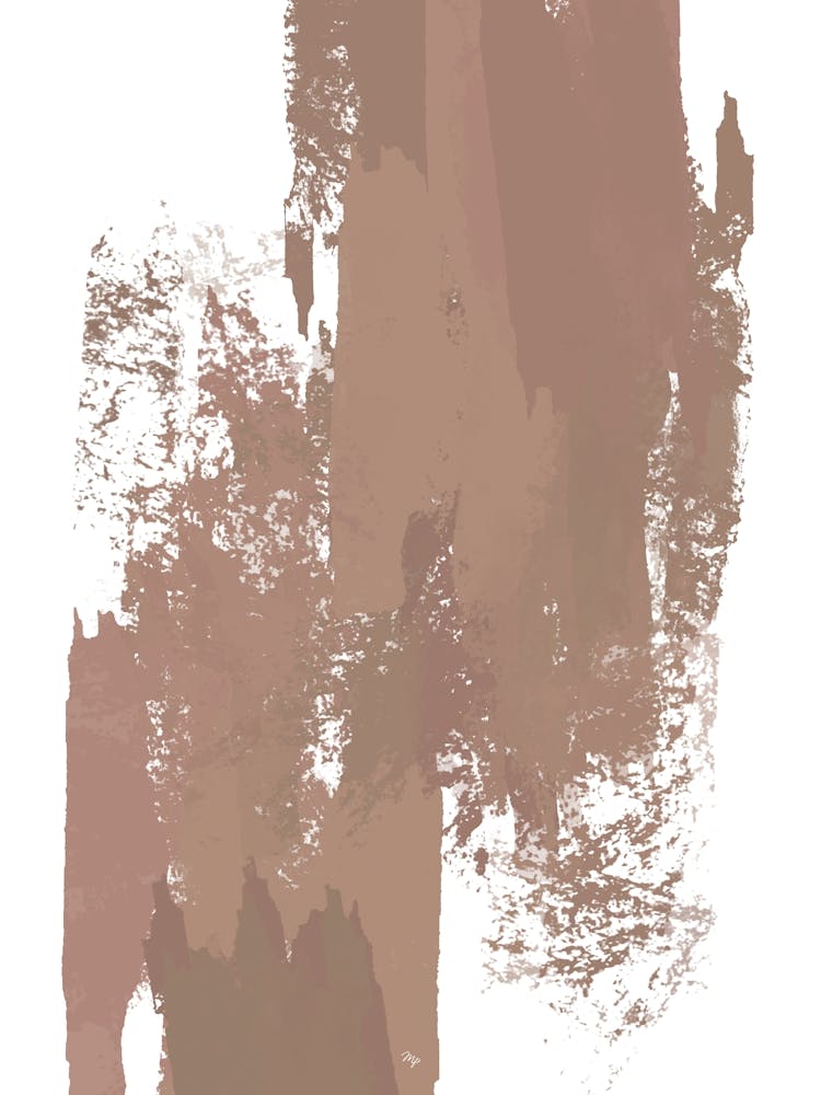 Abstract Brown Friends