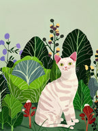 Cat And Cabbage 1