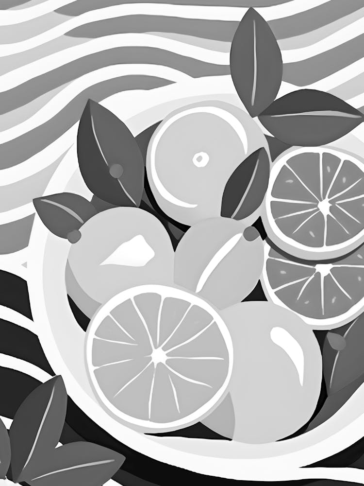 Lemons In A Bowl