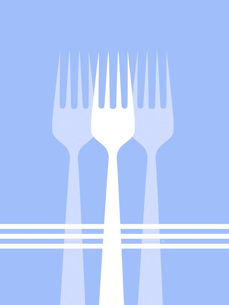 Blue Forks