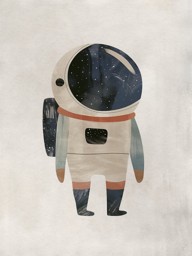 Boho Nursery 18 Space Suit