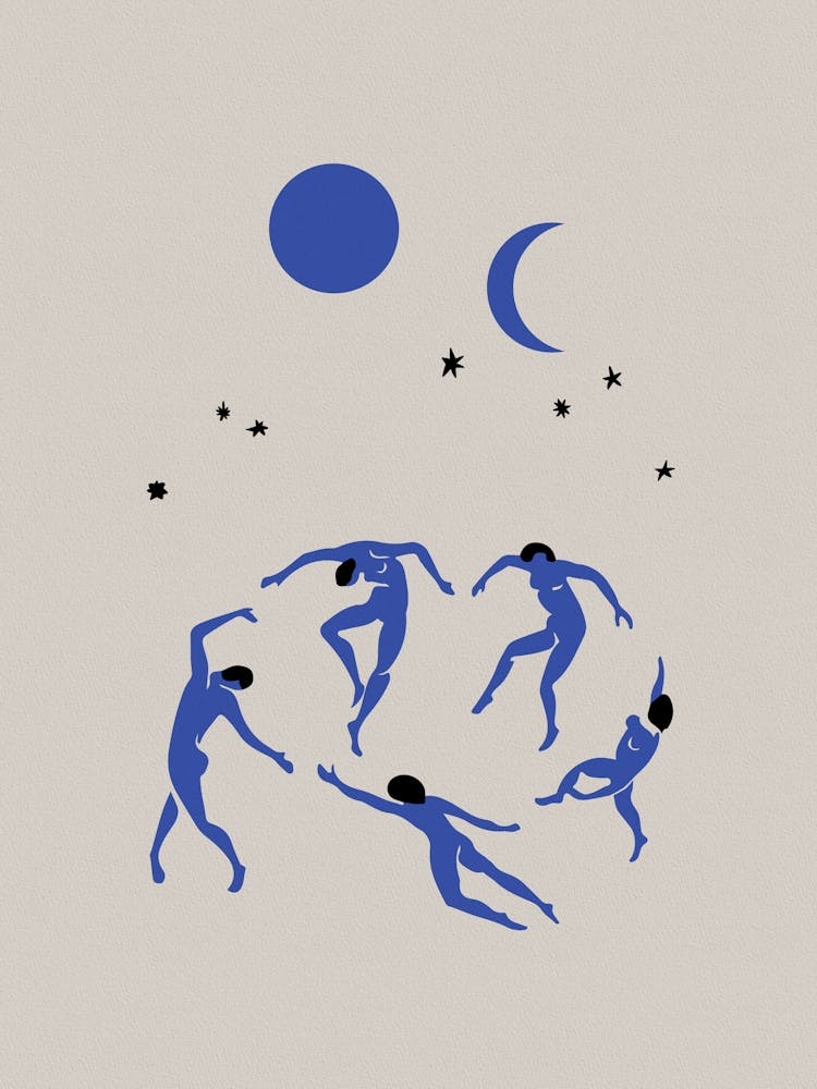 Blue Dancers