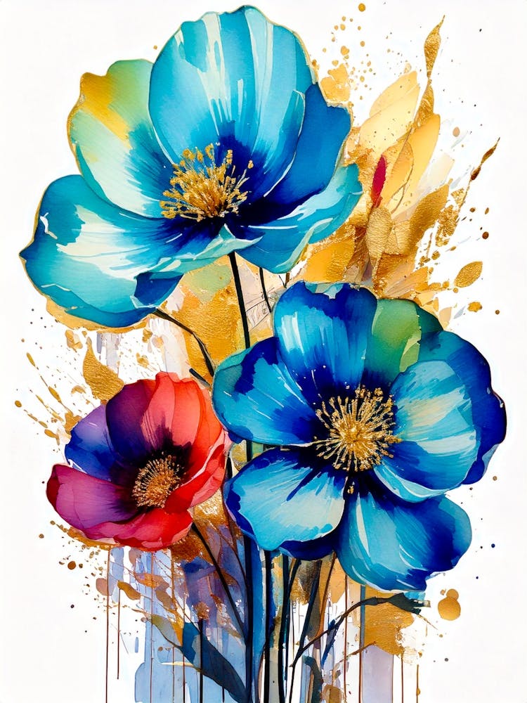 Abstract Flower Interpretation