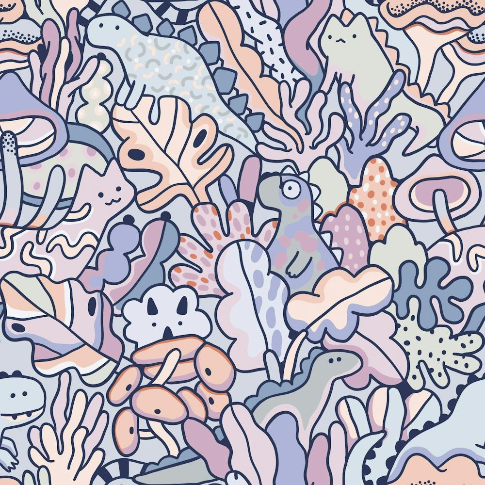 Dinos, leaves and Catosaur