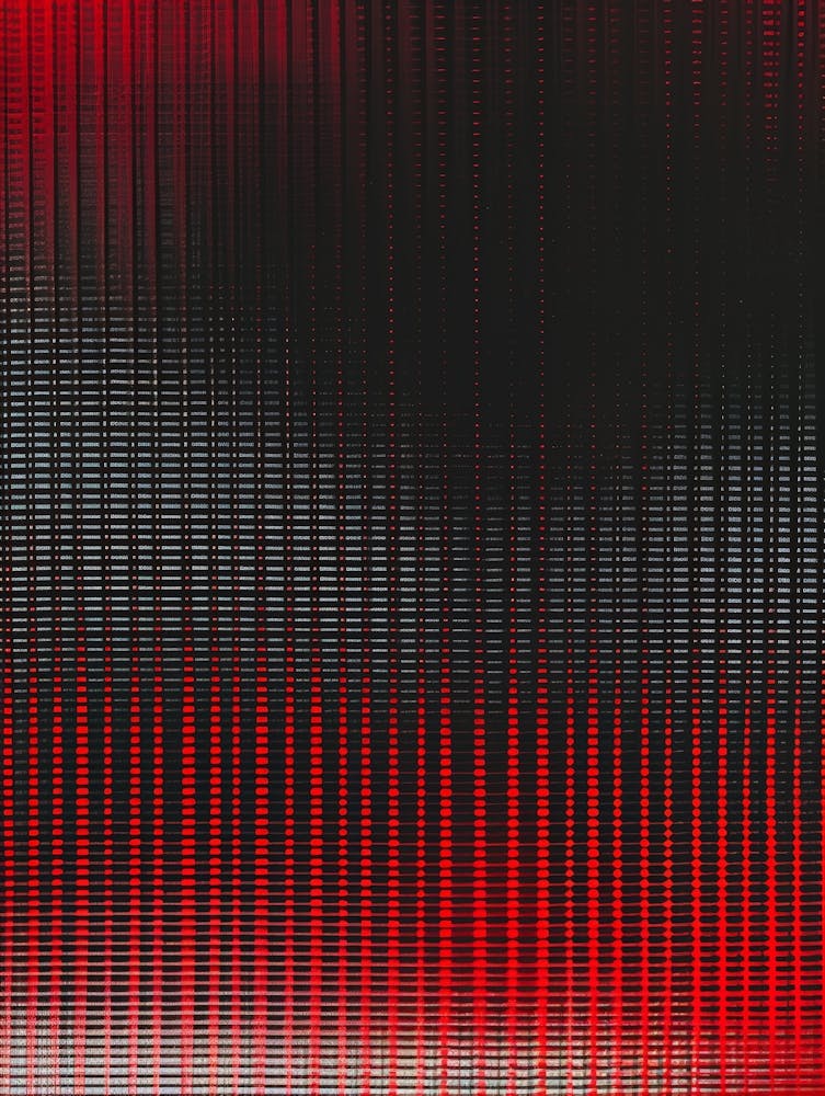 Abstract Red And Black Background