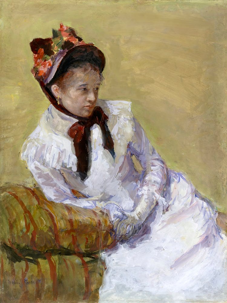 Portrait Of The Artist (1878), Mary Cassatt